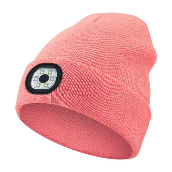 Holiday LED Light Up Beanie Hat