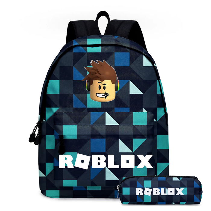 Roblox Cartoon School Backpack Set