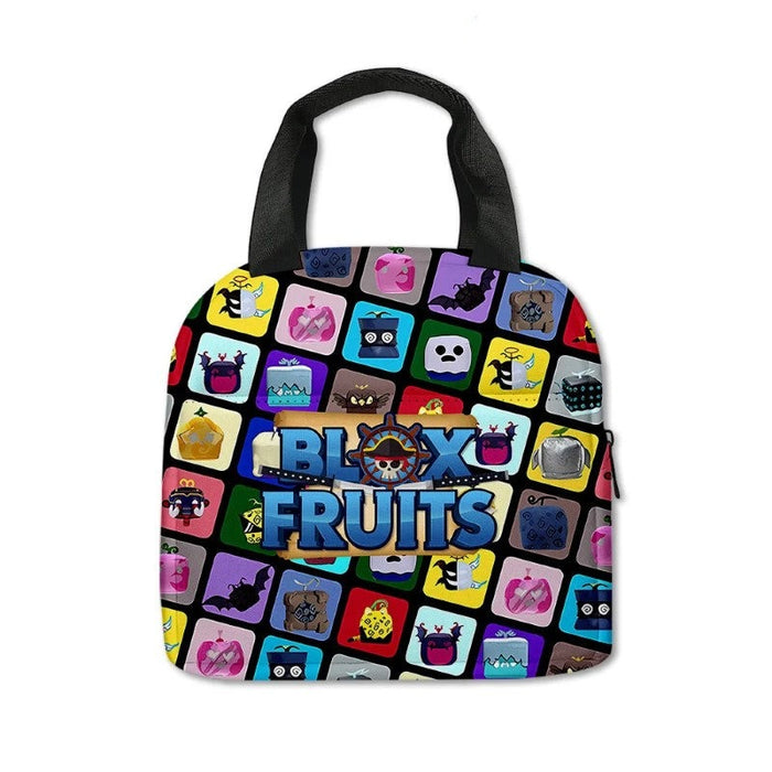 Fruits Cartoon School Lunch bag