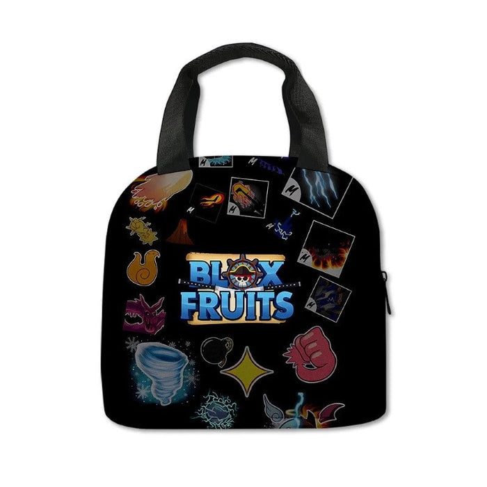 Fruits Cartoon School Lunch bag