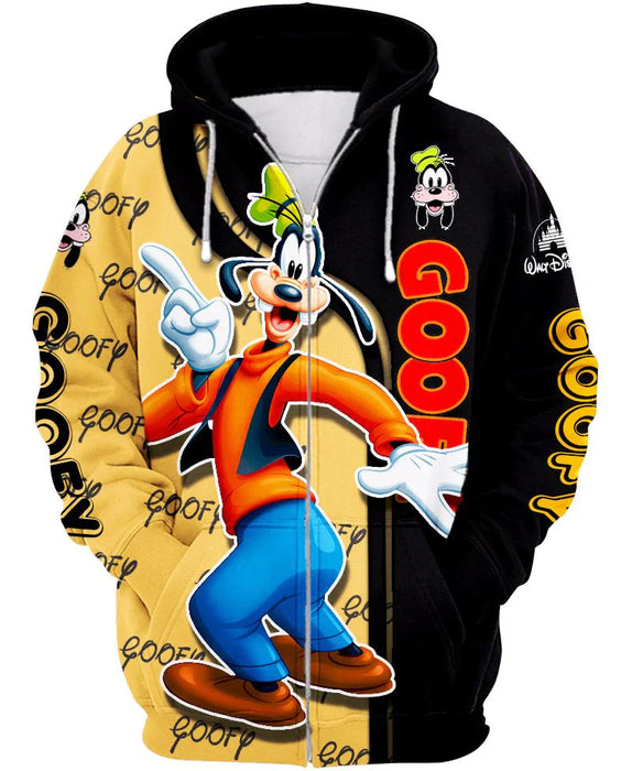 Goofy Zip Up Hoodie