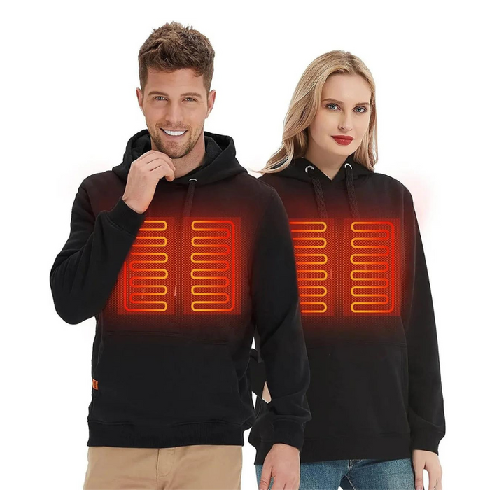 Heated Hoodie Cozy Thermal Wear For Outdoor Comfort