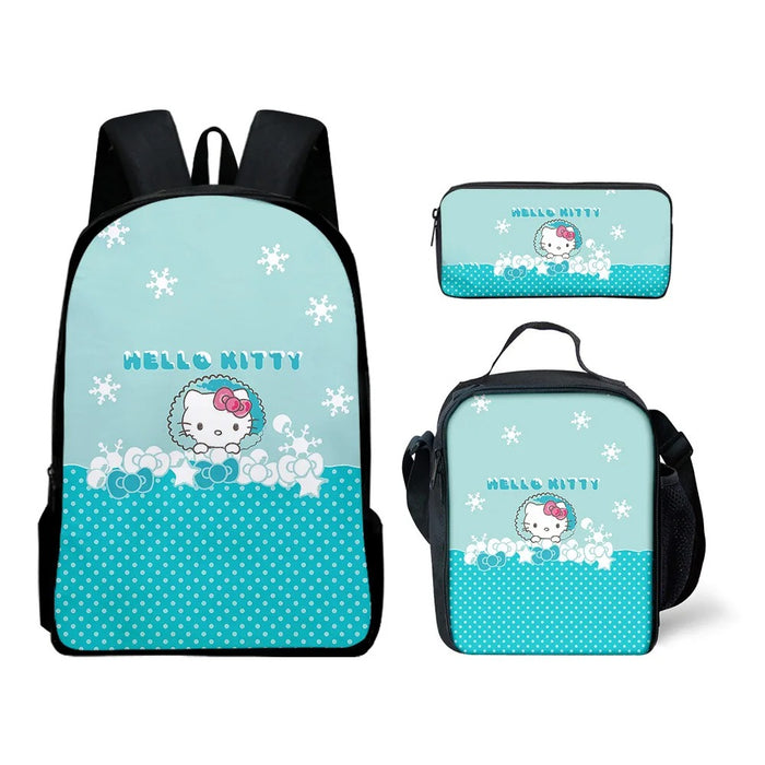 Hello Kitty Themed Three Piece Bag Set