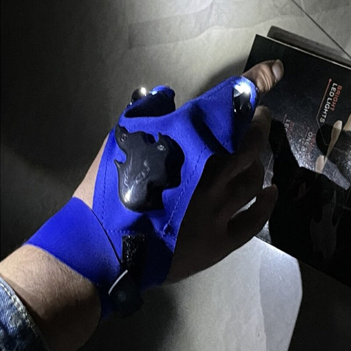 LED Gloves With Waterproof Lights