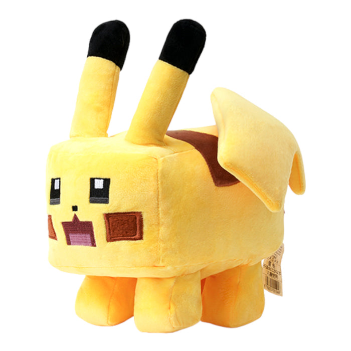 Pixel Inspired Pikachu Plush Toy