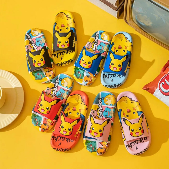 Pokémon Themed Slip On Sandals For Kids