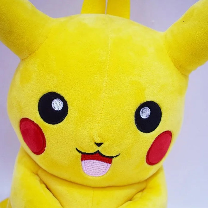 Pikachu Cartoon Plush Backpack