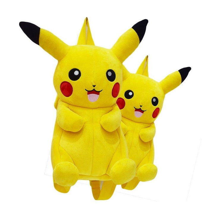 Pikachu Cartoon Plush Backpack