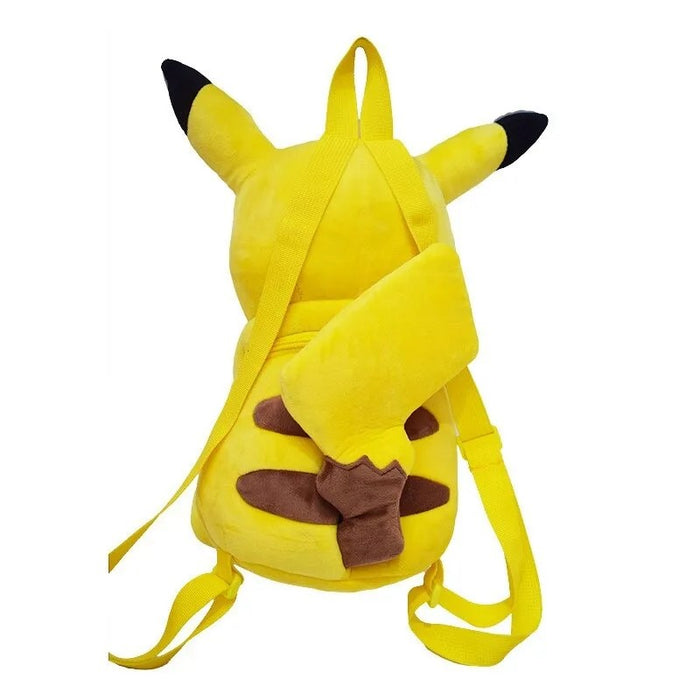 Pikachu Cartoon Plush Backpack