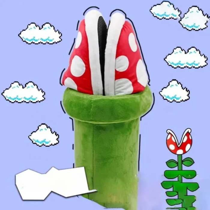 Playful Mushroom Themed Plush Slippers