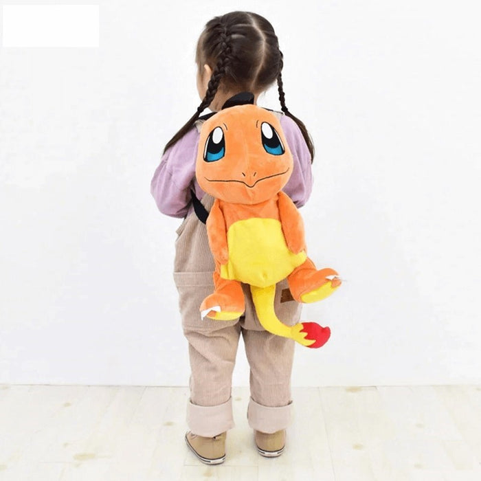 Plush Charmander Theme Backpack