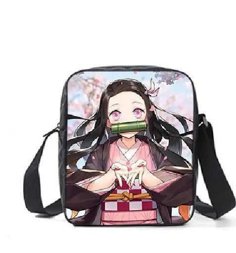 Nezuko Character Themed Backpack Set