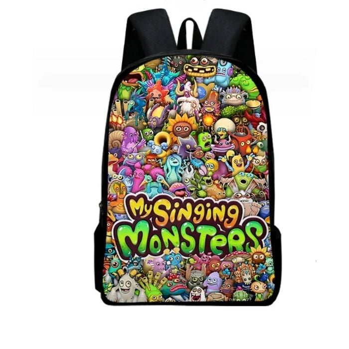 Singing Monsters Concert School Bag