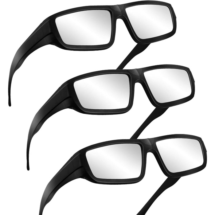3 Pieces Sleek Polarized Solar Glasses