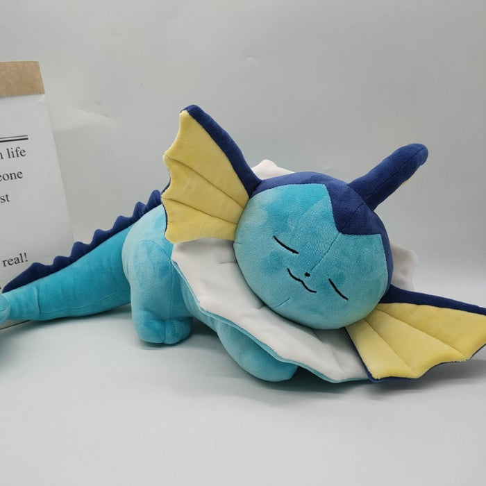 Sleeping Vaporeon Cartoon Plush Toy