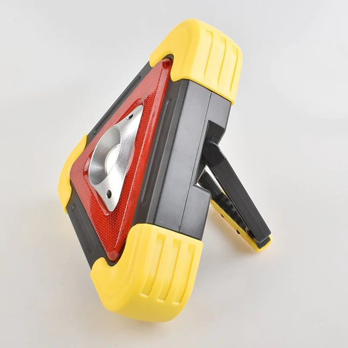 2 IN 1 Emergency Triangular Roadside Warning Light