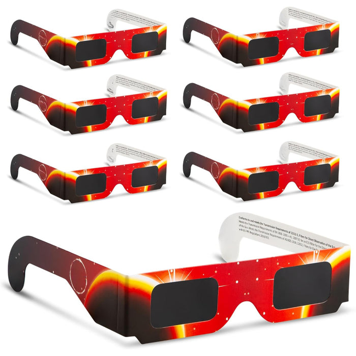 6 Pieces Solar Viewing Glasses
