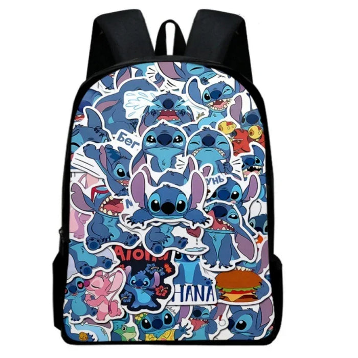 Stitch Cartoon Schoolbag