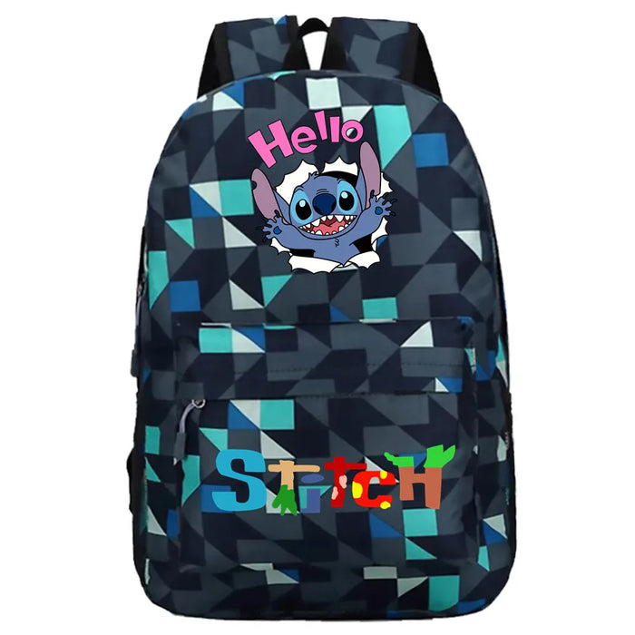 Stitch Character Printed Bags