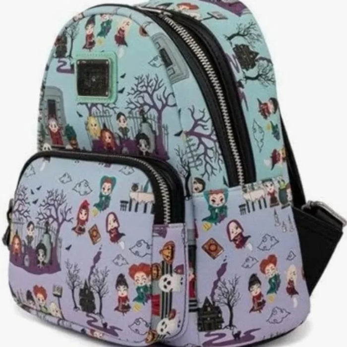 Surrounding Crazy Cartoon Backpack