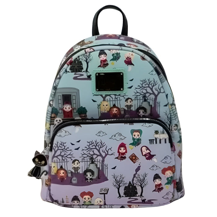 Surrounding Crazy Cartoon Backpack