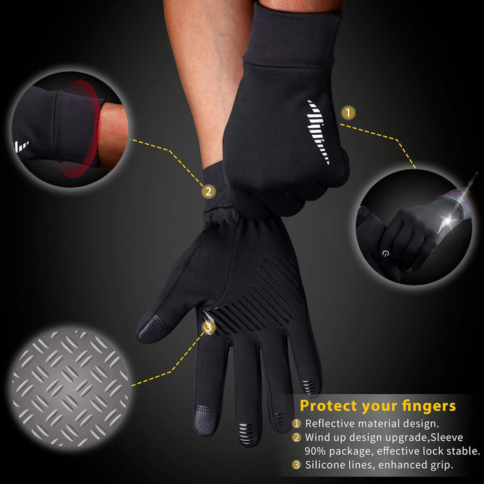 Touchscreen Compatible Winter Gloves