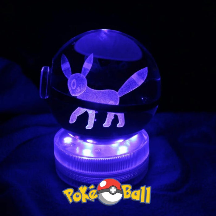 Umbreon Crystal Ball With Illuminated Stand