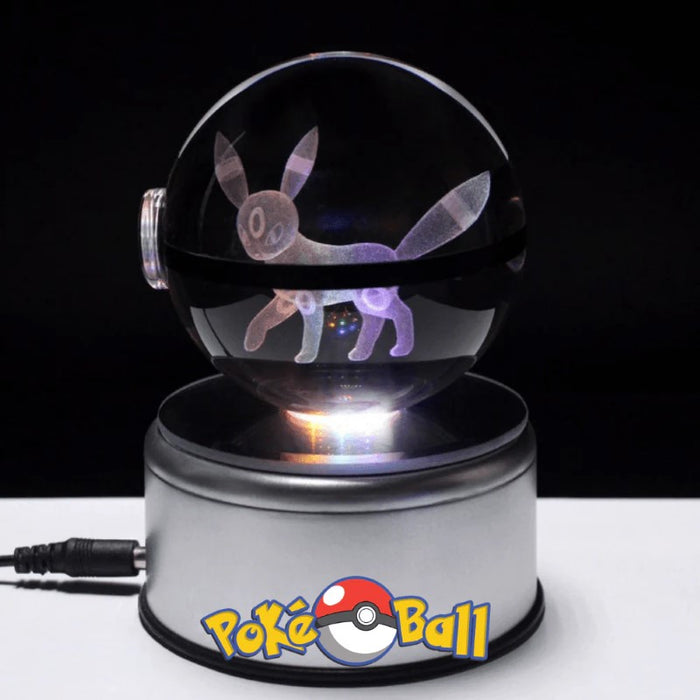 Umbreon Crystal Ball With Illuminated Stand