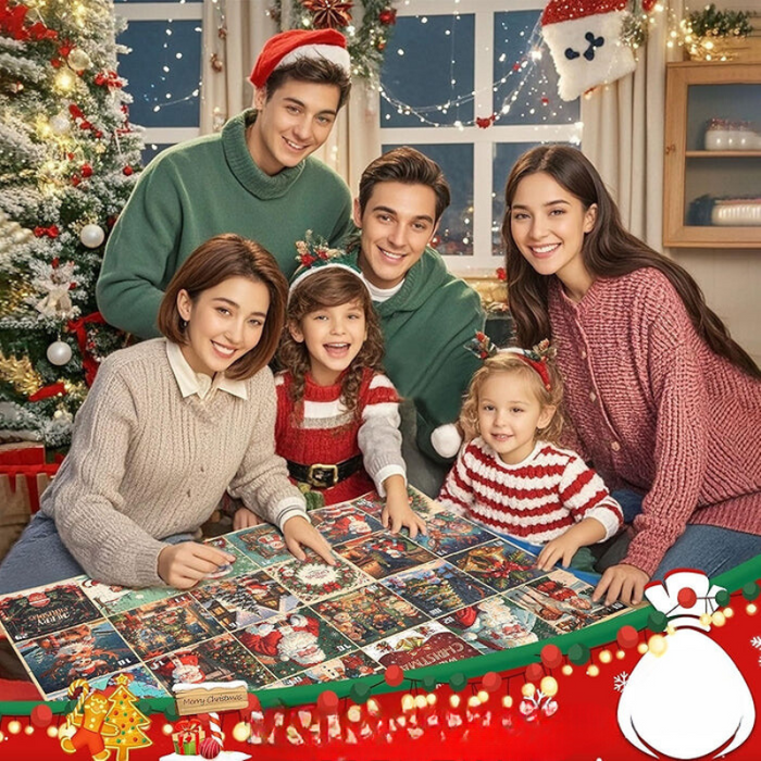 Christmas Countdown Jigsaw Puzzle Advent