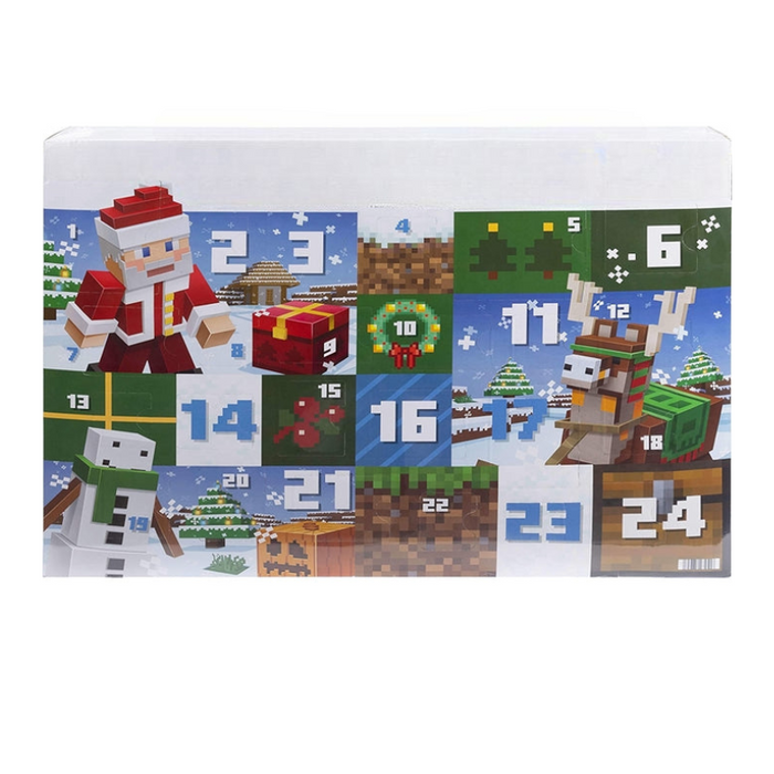 Advent Calendar With Action Figures And Accessories