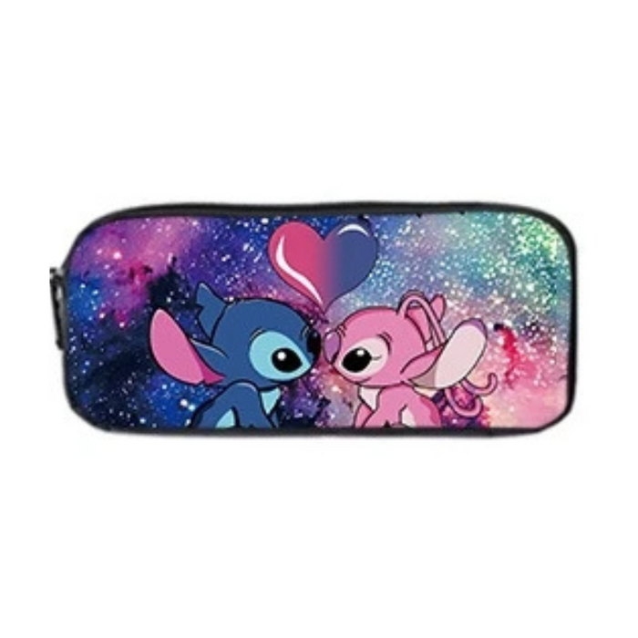 Stitch Character Printed Pencil Bag