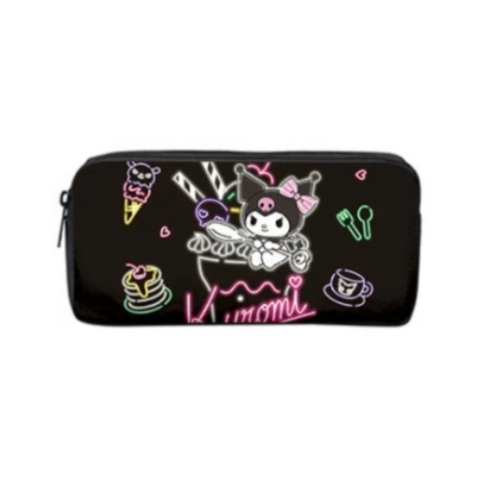 Kuromi Cartoon Print Pen Case