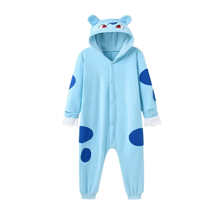 Bulbasaur Inspired Cozy Kids Onesie