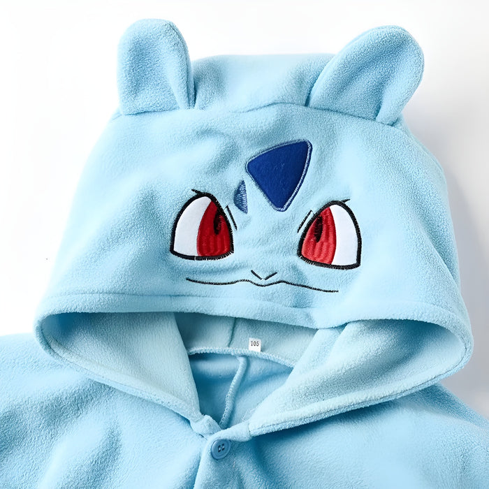 Bulbasaur Inspired Cozy Kids Onesie