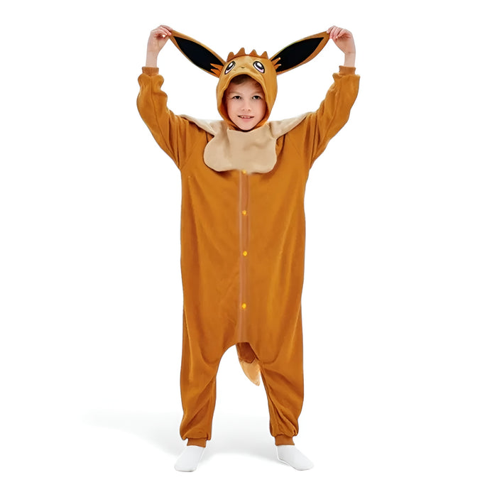 Eevee Pokemon Themed Onesie For Kids