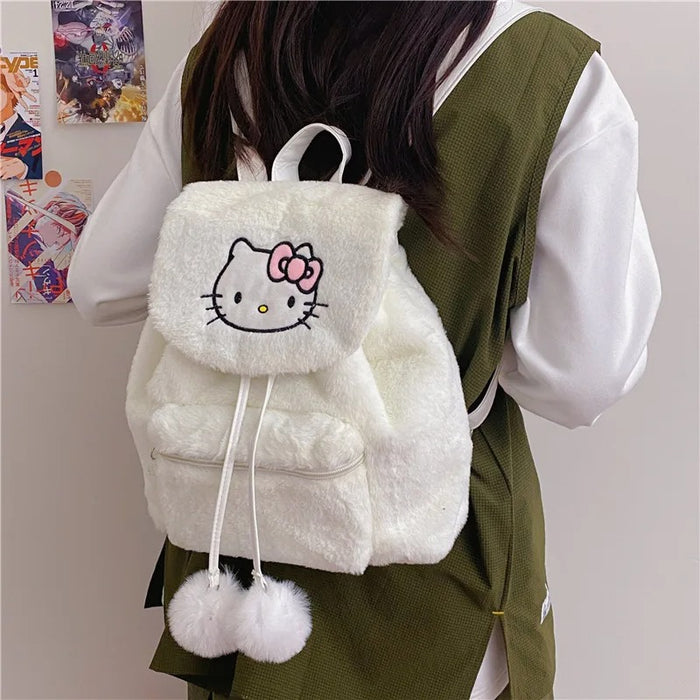 Plush Bunny Backpack