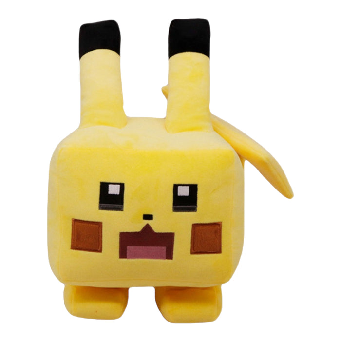 Pixel Inspired Pikachu Plush Toy