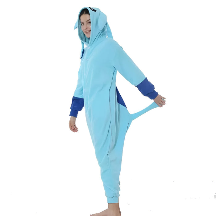 Pokemon Glaceon Themed Cozy Onesie