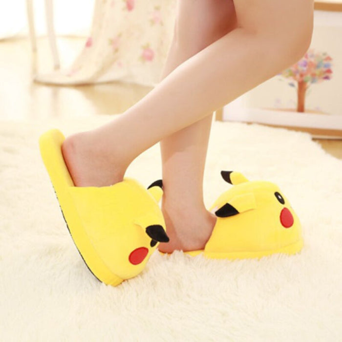 Pokémon Pikachu Plush Slippers