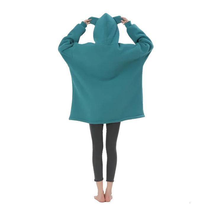 Snorlax Inspired Cozy And Comfy Oversized Hoodie
