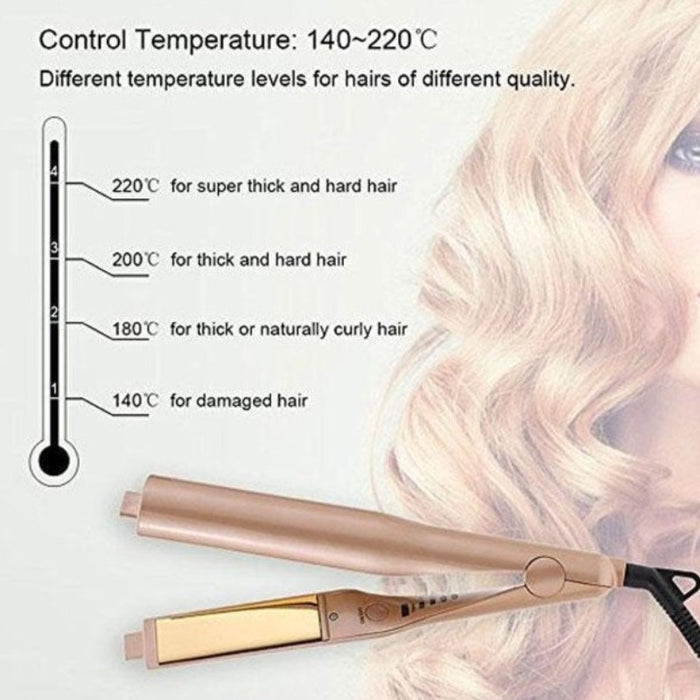 Pro 2-in-1 Hair Curling and Straightening Iron - FREE SHIP DEALS