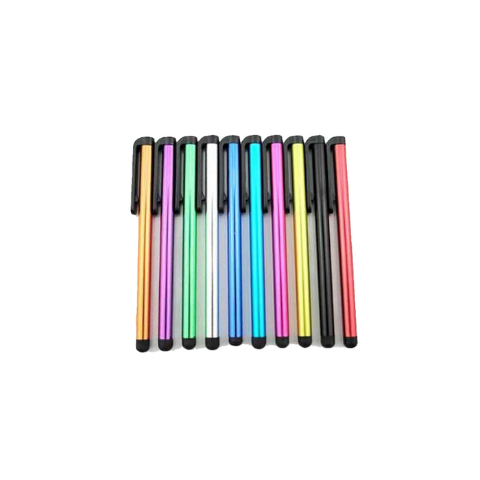 Rainbow Capacitive Stylus Universal Touch Screen Pen for All Touch Screen Tablets & Cell Phones with Soft Rubber Tips