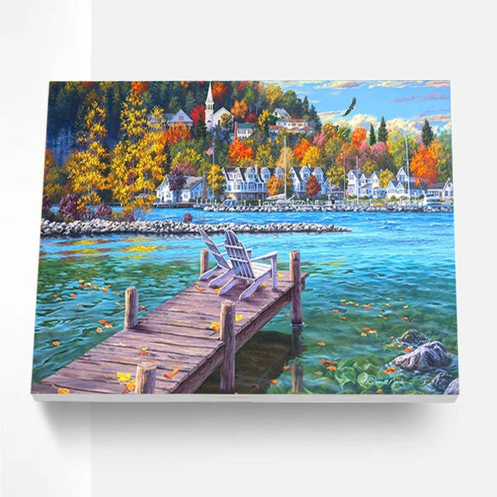 Paint By Numbers Kit - Fish Creek