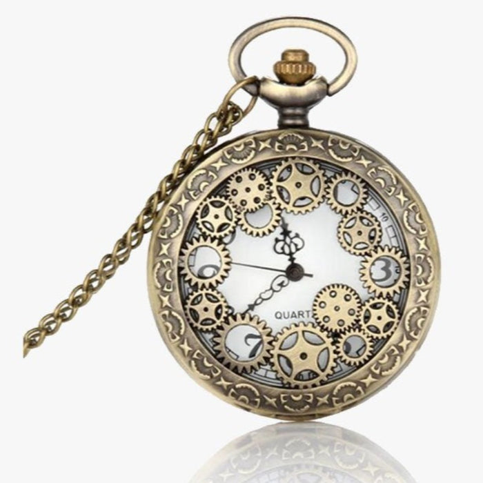 Vintage Bronze Pocket Watch - FREE SHIP DEALS