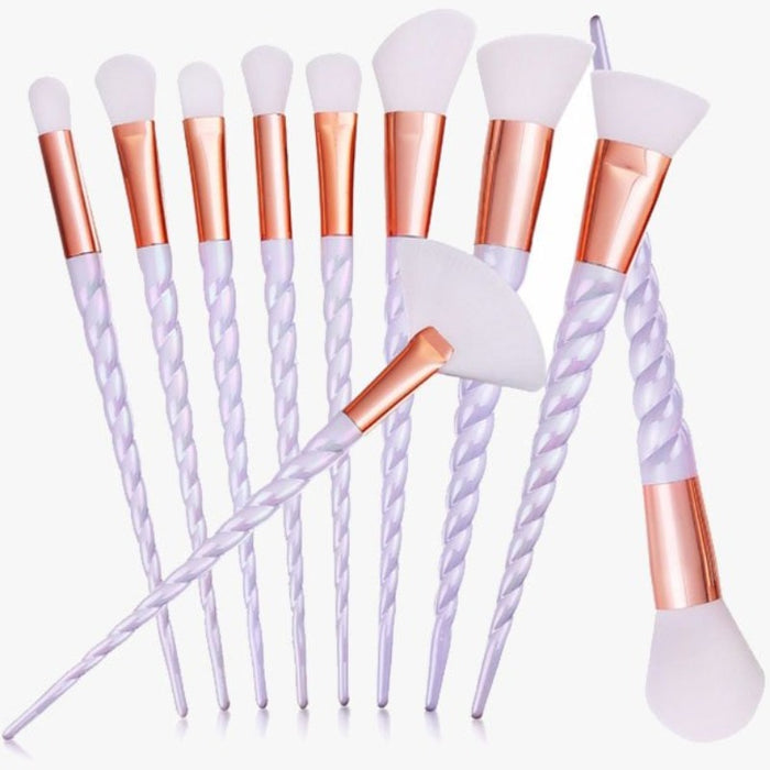 Professional 10 Piece Unicorn Brush Set - FREE SHIP DEALS