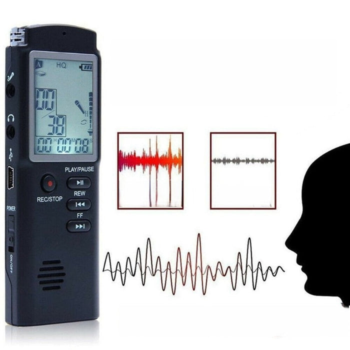 Voice Recorder, Digital Audio, Voice Recorder with WAV, MP3 Player