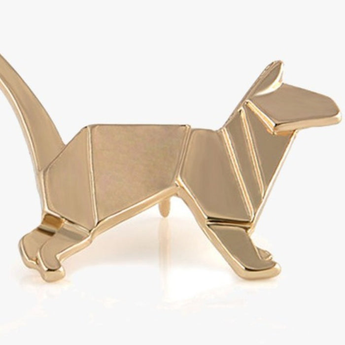 Golden Cat Origami Pin - FREE SHIP DEALS