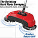Floor Sweeper With Rotating Brushes - FREE SHIP DEALS