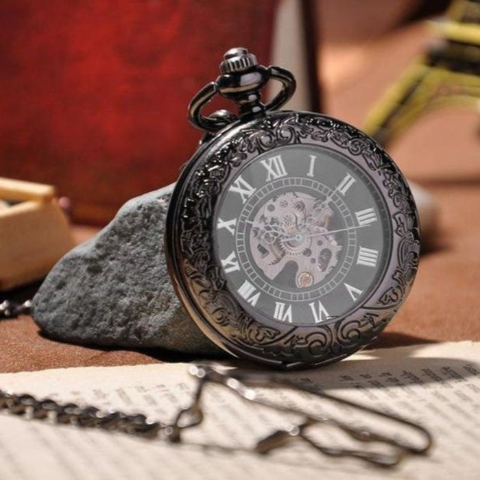 Steampunk Mechanical Pocket Watch