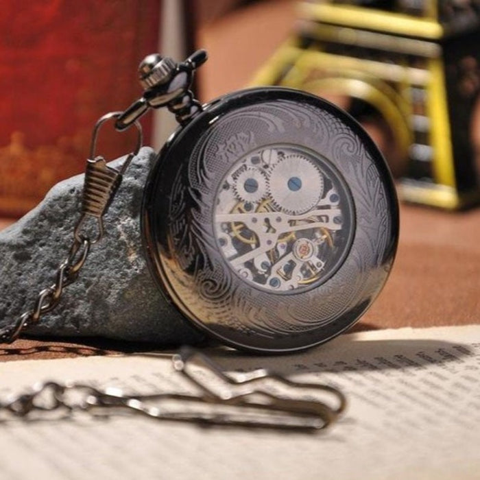 Steampunk Mechanical Pocket Watch